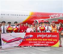 VJC: Vietjet đón tàu bay thứ 111