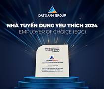 Tập đoàn Đất Xanh được vinh danh Top nhà tuyển dụng được yêu thích nhất năm 2024