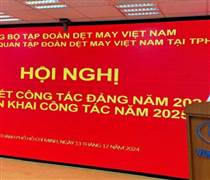 Đảng bộ Vinatex tại thành phố Hồ Chí Minh tổng kết công tác năm 2024