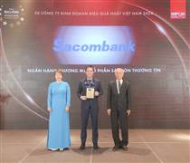 Sacombank lần thứ 3 vào 'Top 50 Công ty Kinh doanh hiệu quả nhất Việt Nam'