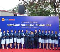 Khai trương Vietbank chi nhánh Thanh Hóa