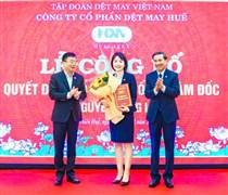 Công ty CP Dệt May Huế hướng đến sản xuất tự động hóa cao