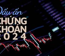 Chứng khoán 2024: Khối ngoại bán ròng kỷ lục, VN-Index chật vật trước ngưỡng 1.300 điểm