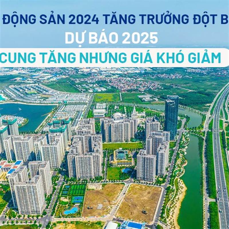 BHS R&D: Thị trường bất động sản đã tốt lên từ 2024, kỳ vọng rực rỡ vào 2025 và tiếp tục tăng tốc ổn định trong 2026