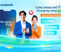 Cùng nhau mở Pay – Chung tay sống xanh với Sacombank