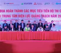 Phát động thi đua hoàn thành các mục tiêu tiến độ thi công các dự án tại Trung tâm Điện lực Quảng Trạch năm 2025