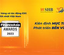 SHB và những dấu ấn trong việc thực thi ESG