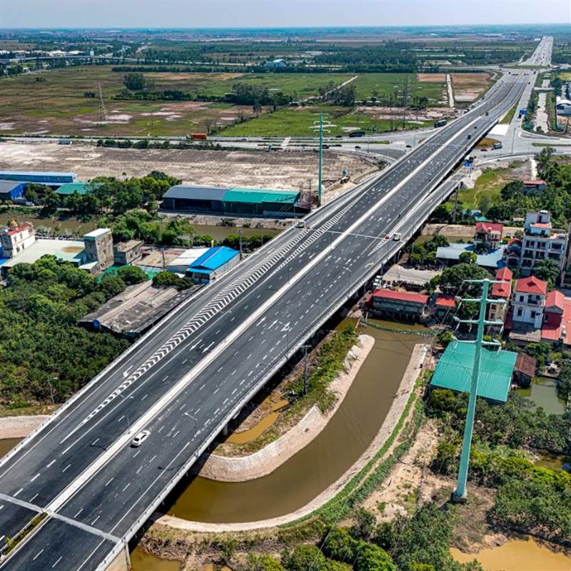 Chuẩn bị khởi công tuyến đường 10.000 tỷ, kết nối siêu khu đô thị của Ecopark và thành phố Hưng Yên