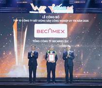 Becamex IDC 5 năm liên tiếp đứng đầu danh sách TOP 10 công ty bất động sản công nghiệp uy tín