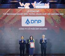 DNP: DNP Holding 2025 đặt mục tiêu doanh thu gần 9.700 tỷ đồng năm 2025