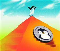 Pudgy Penguins (PENGU) tăng vọt 34%, tiến gần mức cao nhất trong ba tháng là 0.019 USD