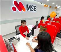 MSB: Báo lãi tăng 7% nhờ tiết giảm chi phí dự phòng rủi ro