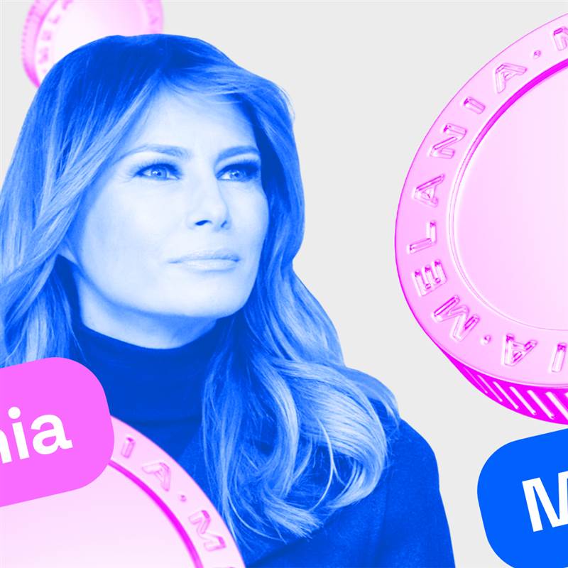 Ví MELANIA meme coin bán tháo 4.6 triệu USD token khi giá giảm