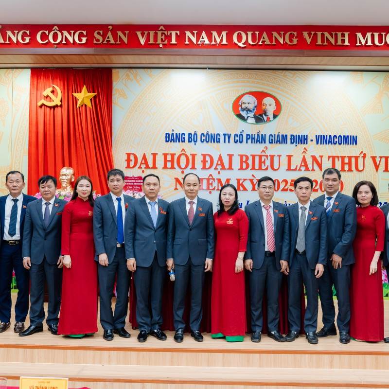 Đảng bộ Công ty Cổ phần Giám định-Vinacomin tổ chức thành công Đại hội lần VIII, nhiệm kỳ 2025-2030