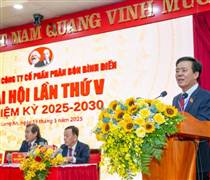 Đại hội Đảng bộ Công ty Cổ phần Phân bón Bình Điền nhiệm kỳ 2025 - 2030: Vững tin bước vào kỷ nguyên mới