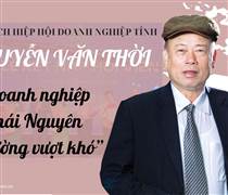 Doanh nhân Nguyễn Văn Thời: Kinh tế tư nhân - Trụ cột phát triển trong thời kỳ mới