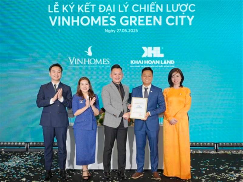 KHG: Khải Hoàn Land tăng cường quan hệ hợp tác chiến lược cùng Chủ đầu tư Vinhomes