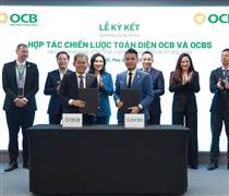 OCB ký kết hợp tác chiến lược toàn diện cùng Chứng khoán OCBS