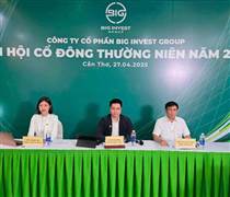 BIG: Chia cổ tức 2024 tỷ lệ 6%