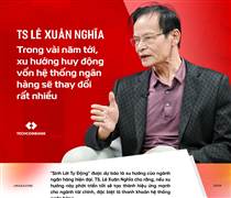 TS Lê Xuân Nghĩa: Vài năm nữa, huy động vốn sẽ thay đổi rất nhiều, chênh lệch lợi nhuận giữa tiết kiệm truyền thống và Sinh Lời Tự Động không còn đủ lớn để phải bận tâm