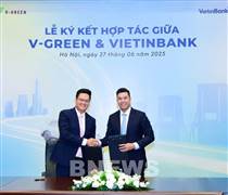 V-Green bắt tay VietinBank tài trợ 4.000 tỷ đồng phát triển trạm sạc VinFast