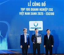 Phenikaa và Vicostone bứt phá: Vững vàng trong Top 100 ESG Việt Nam Xanh 2025