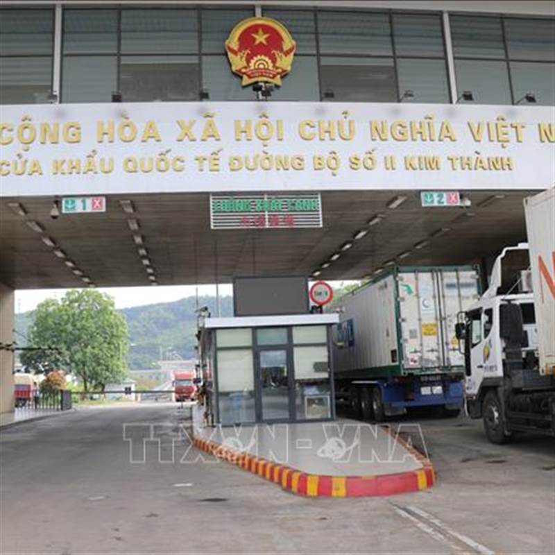 Kim ngạch xuất nhập khẩu qua cửa khẩu Lào Cai giảm 39%