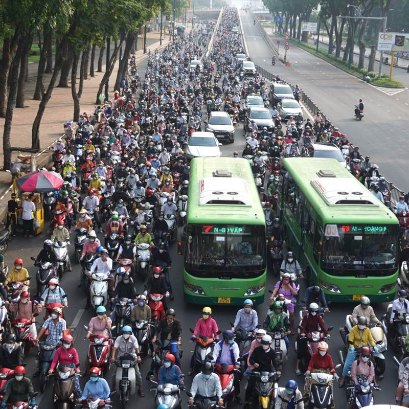 Chi tiết về lộ trình hạn chế xe xăng ở TP Hồ Chí Minh