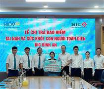 BIC: Chi trả hơn 1,3 tỷ đồng cho khách hàng vay vốn tại BIDV Gia Lai
