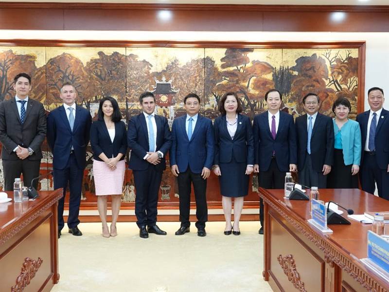 Bộ trưởng Tài chính Nguyễn Văn Thắng làm việc với FTSE Russell về nâng hạng thị trường chứng khoán Việt Nam