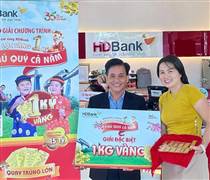 HDB: Hơn 47 lượng vàng đã tới tay khách hàng gửi tiết kiệm tại HDBank