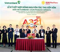 Vietcombank đồng hành cùng Sun PhuQuoc Airways chắp cánh đội bay tương lai
