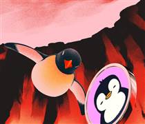 Giá PENGU có nguy cơ giảm 50% khi áp lực bán gia tăng