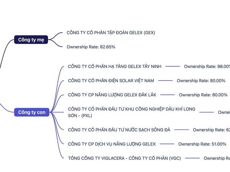 Hạ Tầng GEX chuẩn bị IPO.
- GEX là công ty mẹ của ...