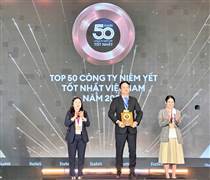 BVH: Bảo Việt liên tiếp được vinh danh trong 'Danh sách 50 công ty niêm yết tốt nhất Việt Nam' (Forbes) từ 2013