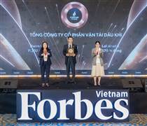 PVT: Lần thứ 5 được Forbes vinh danh trong Top 50 công ty niêm yết tốt nhất Việt Nam năm 2025