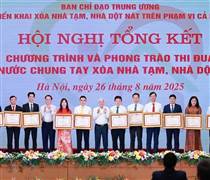 Thủ tướng Chính phủ biểu dương BIDV trong công tác xóa nhà tạm, nhà dột nát
