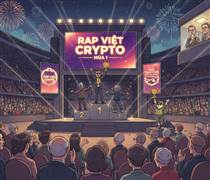 2 đại gia 'Bolero' VIX và TCBS nhanh chân trở thành 'bầu show' Rap Việt Crypto