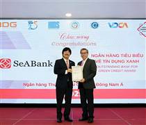 SSB: SeABank khẳng định dấu ấn bền vững với 2 giải thưởng Ngân hàng Việt Nam tiêu biểu