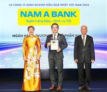 NAB: Nam A Bank lọt Top 50 công ty kinh doanh hiệu quả nhất việt nam