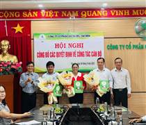 RTB: Cao su Tân Biên công bố quyết định về công tác cán bộ