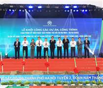 Fecon tham gia khởi công tuyến metro số 2 Hà Nội, thi công hạng mục xử lý nền Depot Xuân Đỉnh