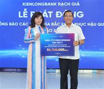 KLB: Khu vực 9 hỗ trợ đồng bào miền Bắc bị ảnh hưởng bão lũ 86,7 triệu đồng