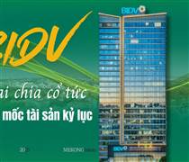 BID: Trở lại chia cổ tức và vươn tới mốc tài sản kỷ lục