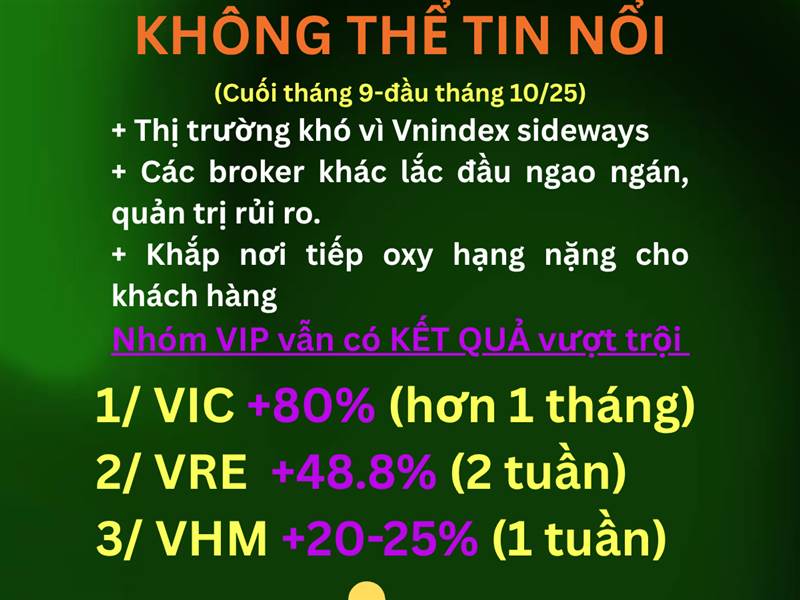 Xin mời bình luận về VIC,VHM,VRE