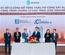 CTD: Coteccons làm Tổng thầu thi công chính thức dự án Jade Square