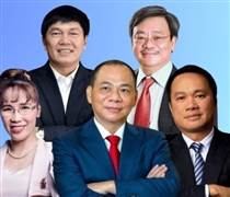 Vợ tỷ phú Phạm Nhật Vượng lọt Top 5 người giàu nhất, tiến sát bà Phương Thảo, Chủ tịch TCBS Nguyễn Xuân Minh lọt top 30