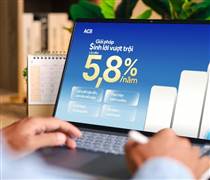 ACB ra mắt sản phẩm đầu tư chứng chỉ tiền gửi trên ACB ONE