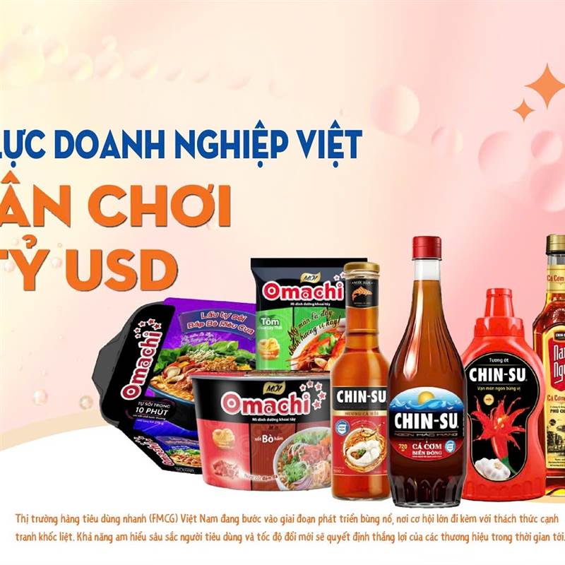 Giải mã nội lực doanh nghiệp Việt trên sân chơi FMCG tỷ USD
