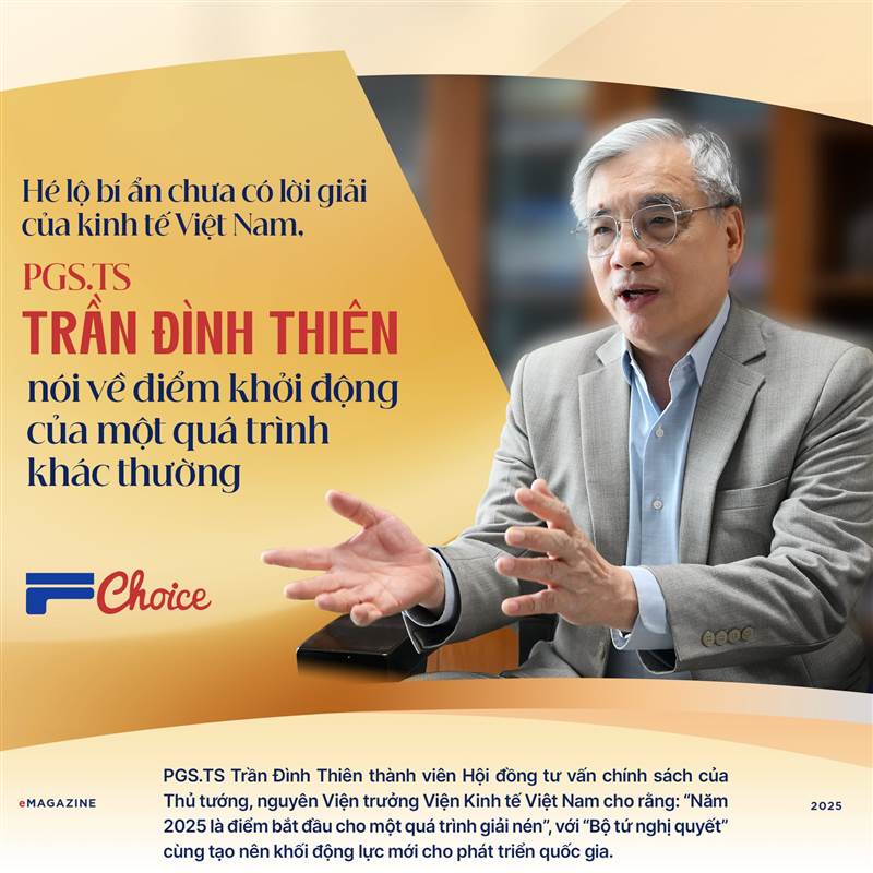 Hé lộ bí ẩn chưa có lời giải của kinh tế Việt Nam, PGS.TS Trần Đình Thiên nói về điểm khởi động của một quá trình phát triển khác thường